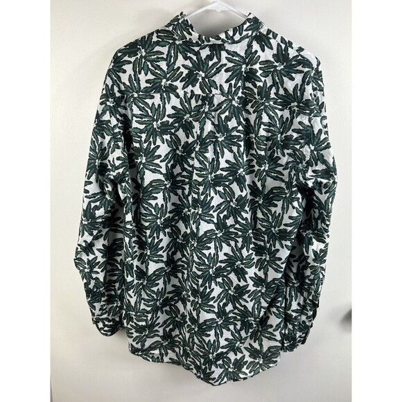 Paura Men’s Button Down Shirt Floral Fantasy Made In Italy Tropical Size M - Picture 5 of 7